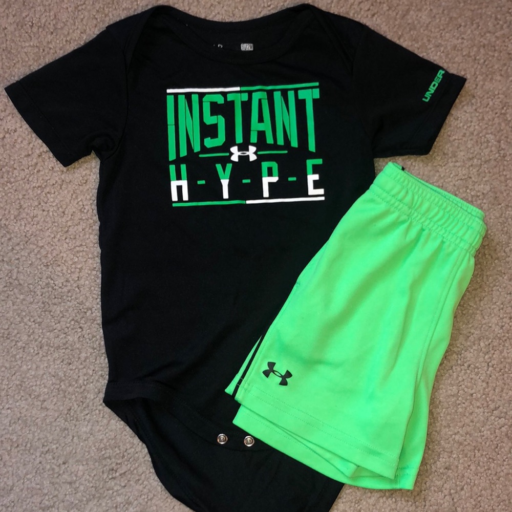 Boys Under Armour Set 9-12 months
